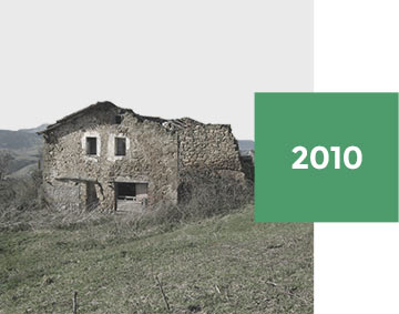 Caserío Amezti en Aia.