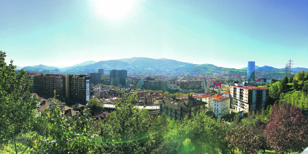 Area metropolitana de Bilbao.